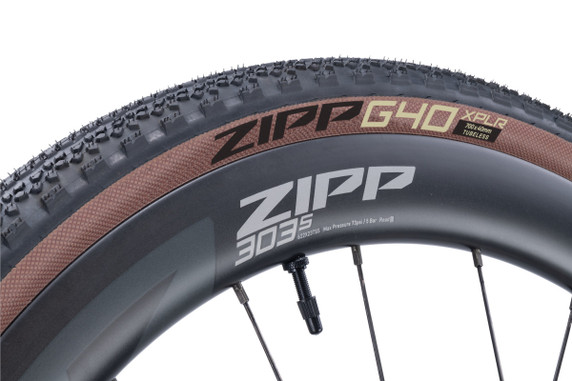 Zipp G40 XPLR 700x40c Folding Gravel Tyre Black/Tan