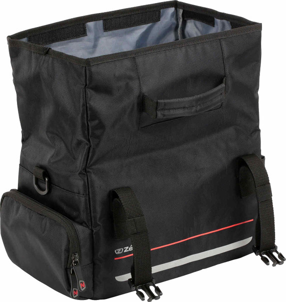 Zefal Z Traveller 60 Rear Rack Bag 20L Black/Red