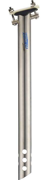 Controltech Timania 31.6mm 0 Offset 400mm Titanium Seatpost