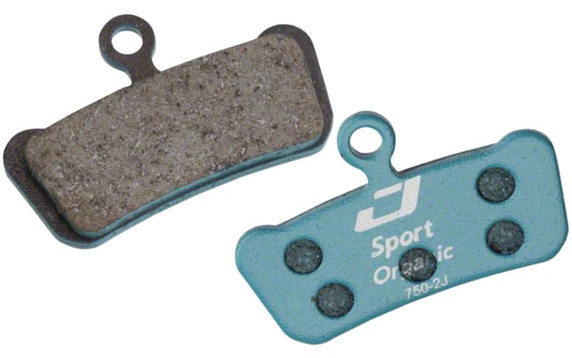 Jagwire Mountain Sport Organic Disc Brake Pads SRAM Guide Ultimate, RSC, RS, R, Avid Trail