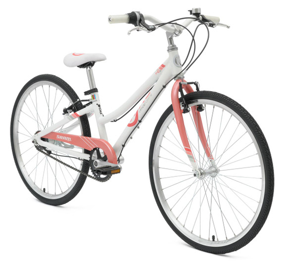 ByK E-540x3i 3 Speed Girls Kids 24" Bike Watermelon