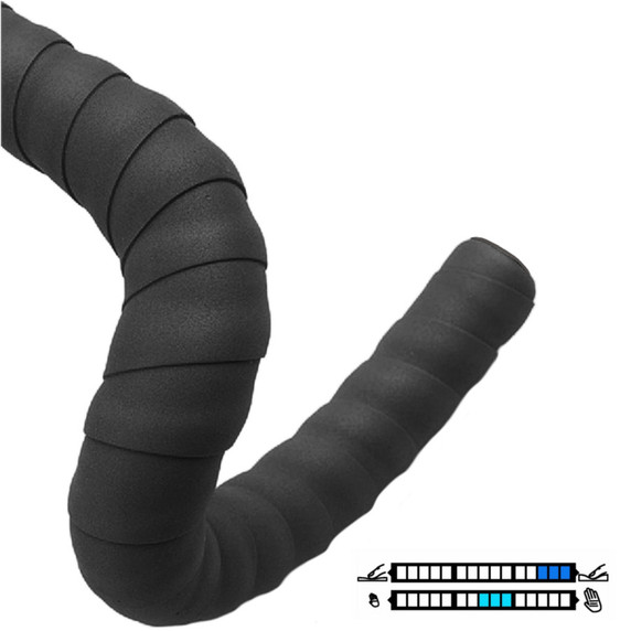 BBB BHT-05 RaceRibbon Gel Bar Tape Black