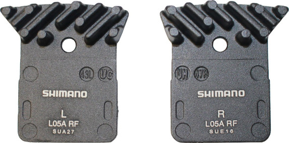 Shimano BP L05A-RF Resin Brake Pads w/Fins (Pair)