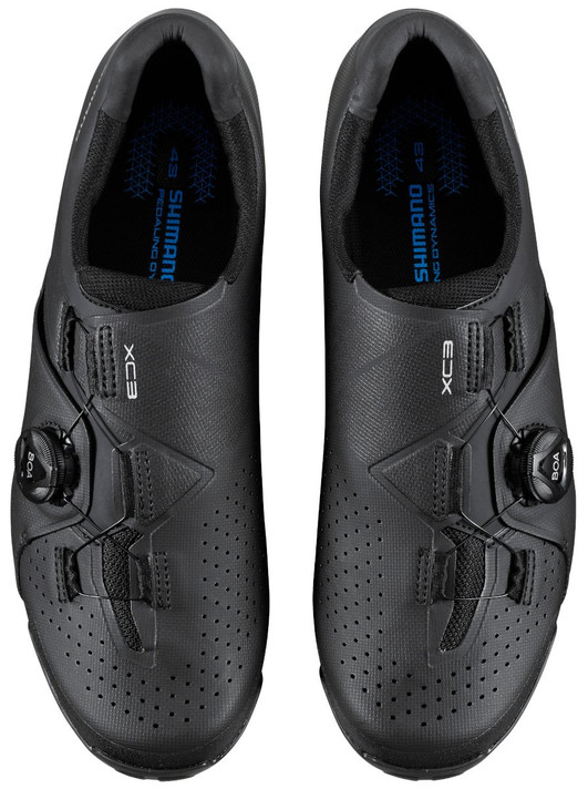 Shimano XC300 SPD MTB Shoes Black Wide Fit