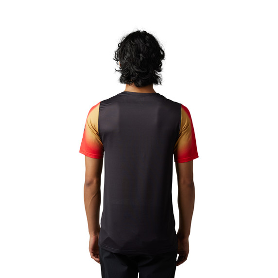 Fox Flexair Novah Mens MTB SS Jersey Black/White 