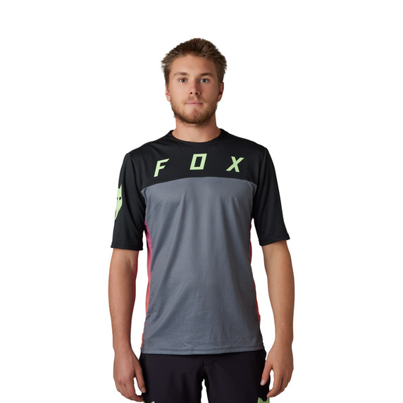 Fox Defend CEKT Mens MTB SS Jersey Black 