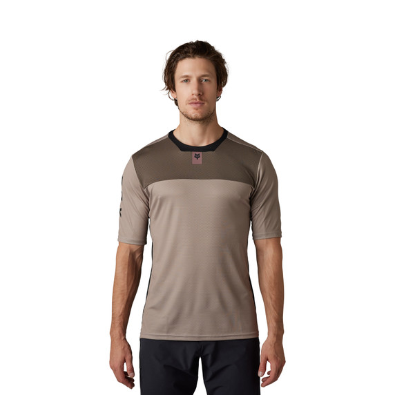 Fox Defend Mens MTB SS Jersey Mocha 