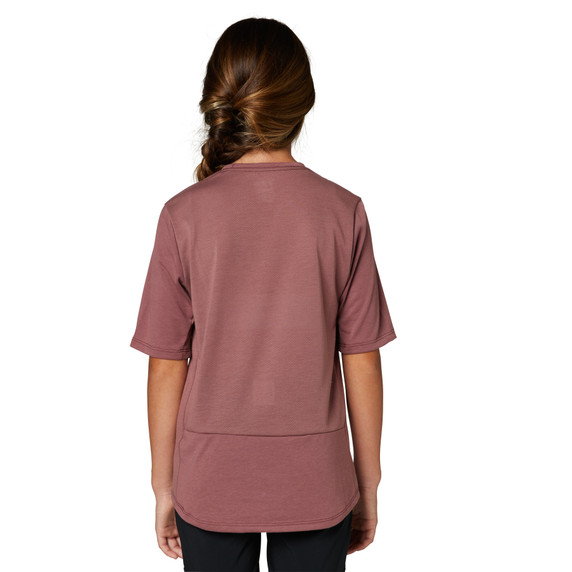 Fox Ranger Dri-Release Veni Youth MTB SS Jersey Cordovan 