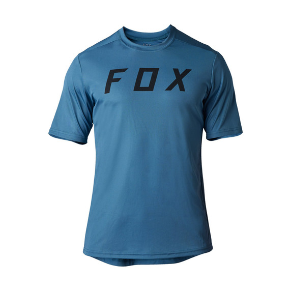 Fox Ranger Moth Mens MTB SS Jersey Dark Slate 