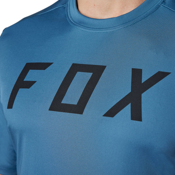Fox Ranger Moth Mens MTB SS Jersey Dark Slate 