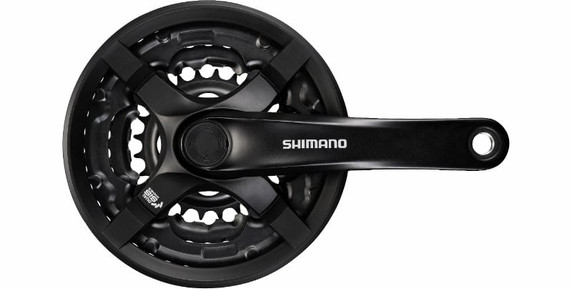 Shimano Tourney FC-TY501 42/34/24T 170mm Crankset Black