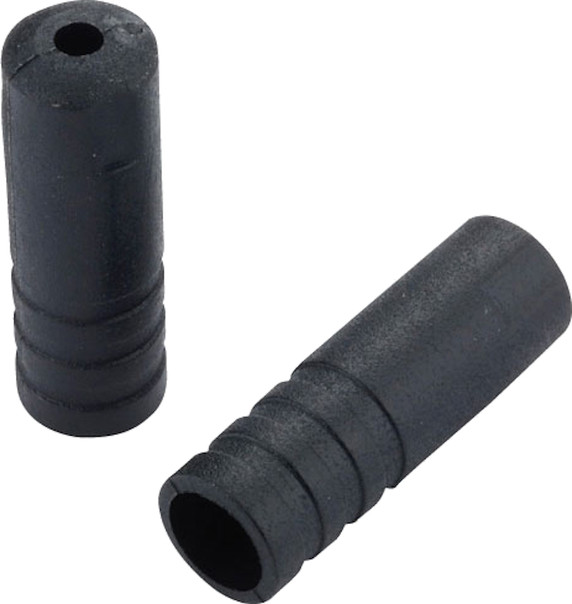 Jagwire 4mm Sealed End Caps (Bottle 100) Black