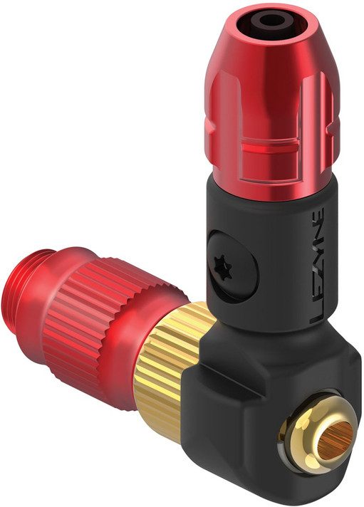 Lezyne ABS1 PRO HP Chuck Anodised Red