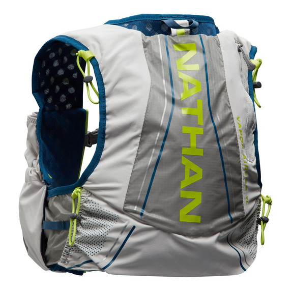 Nathan Sports Vapor Airess 2 Hydration Vest 7L Vapor Grey / Finish Lime