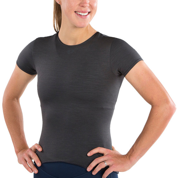 Pearl Izumi Merino Wool SS Womens Base Layer Phantom 2022