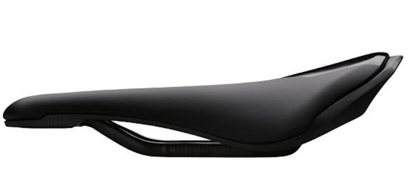 PRO Stealth Curved 142mm Carbon Rail Saddle Black