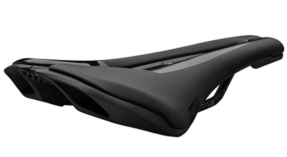 PRO Stealth Curved Performance 142mm Stainless Rail Saddle Black