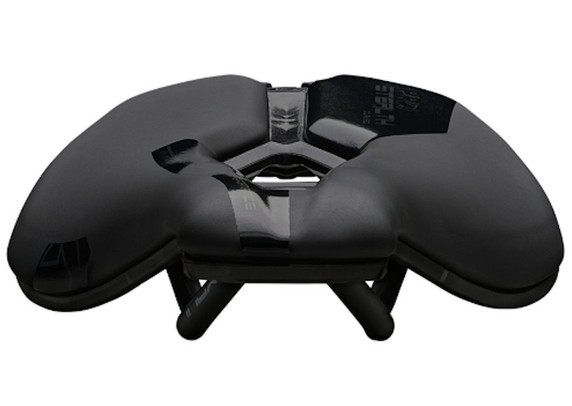 PRO Stealth Curved Performance 142mm Stainless Rail Saddle Black