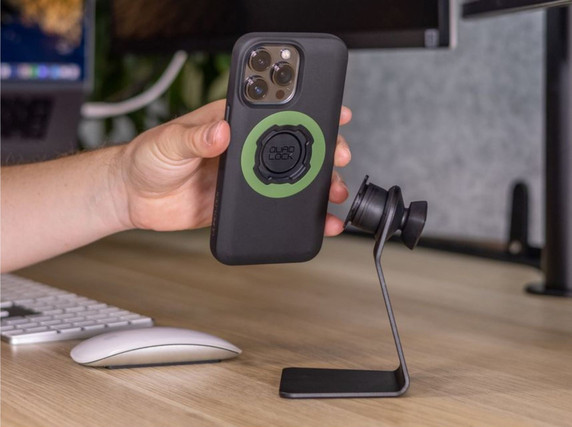 Quad Lock Aluminium Desk Phone Mount