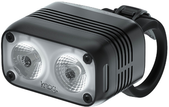 Knog Blinder Road 600/30lm Front/Mini Square Rear Bike Light Set Black