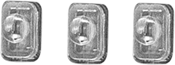 Leatt Tear-Off Post 3-Pack Fits 4.5 Strap