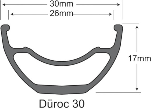 Sunringle Duroc 30 PRO 29" Front Wheel