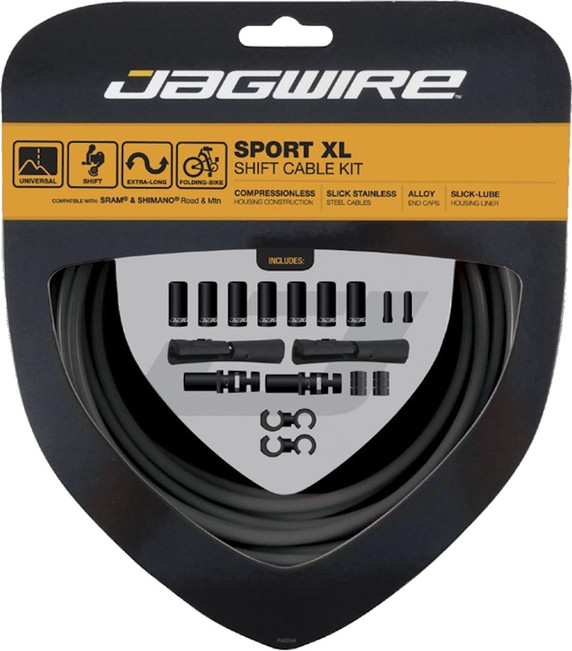 Jagwire 2x Gear Cable Sport Shift Kit