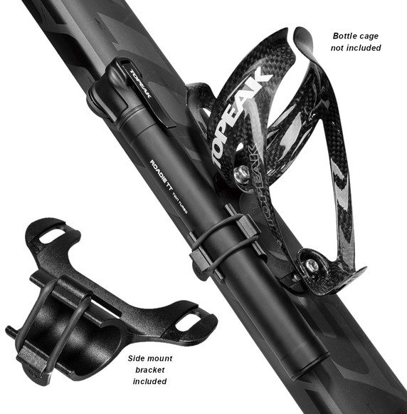 Topeak Roadie TT Twin Turbo 160psi Pump Black