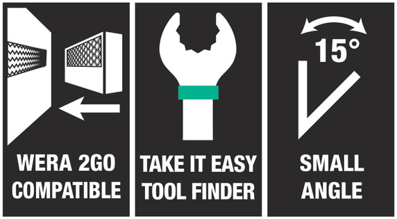 Wera 6003 Joker 11 Piece Metric Combination Wrench Set