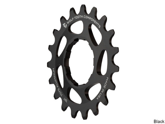 Wolf Tooth Aluminum Single Speed Cog Green 20T