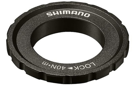 Shimano Deore HB-M618 External Serration Rotor Lock Ring & Washer