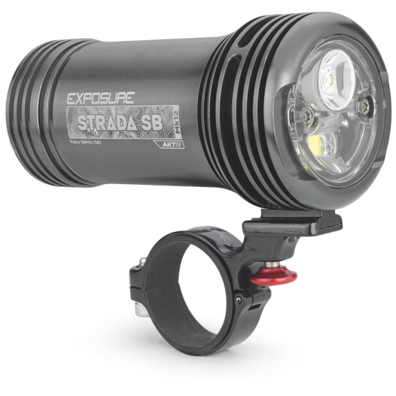 Exposure Strada Mk12 Super Bright AKT Gun Metal Front Light
