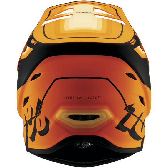 100% Status FF Youth DH/BMX Helmet Topenga Orange/Black