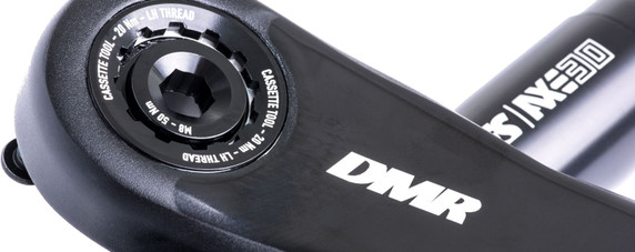 DMR AXE 165mm/83mm M30 Direct Mount Cranks Black