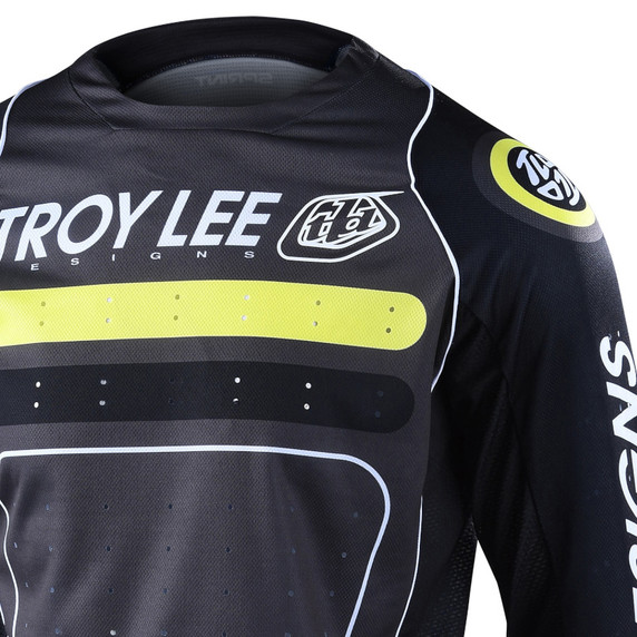 Troy Lee Designs Sprint MTB LS Jersey Black Green