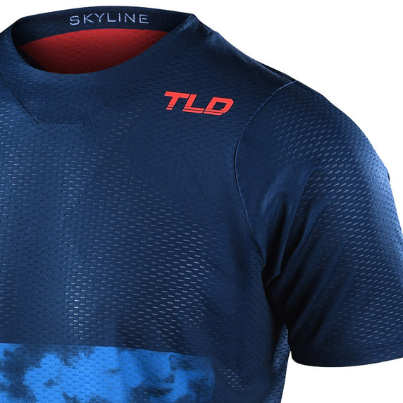 Troy Lee Designs Skyline Air Breaks SS Jersey Dark Slate Blue