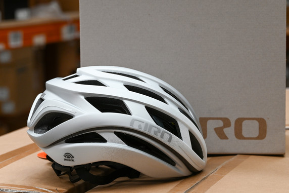 Giro Helios Spherical MIPS Helmet Matte White/Silver