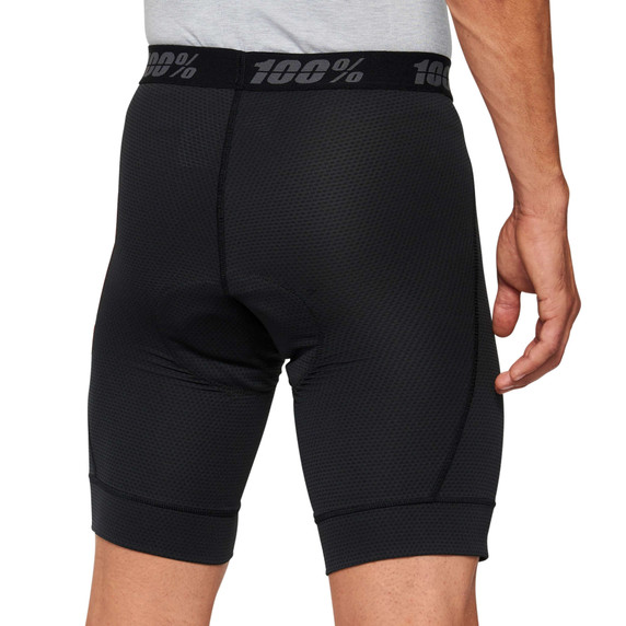 100% Ridecamp MTB Shorts w/Liner Black 2022