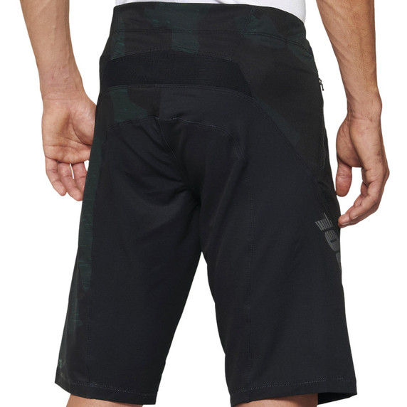 100% Airmatic LE MTB Shorts Black Camo