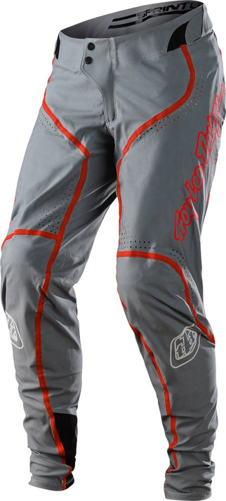 Troy Lee Designs Sprint MTB Pants Grey Rocket Pink