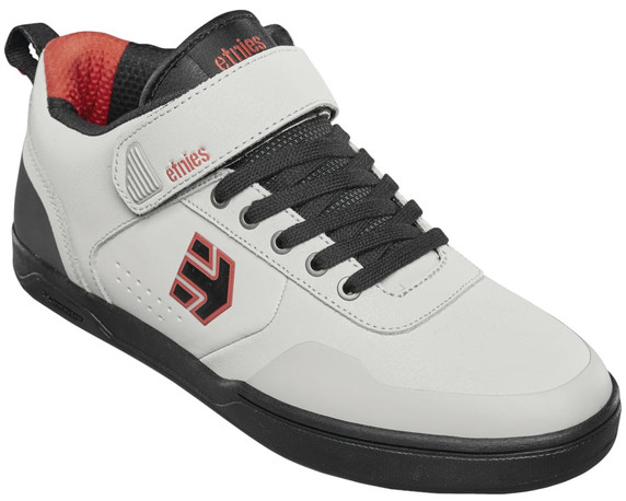 Etnies Culvert Mid Downhill Shoes Grey/Black/Red