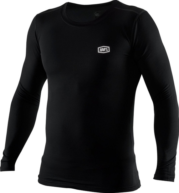 100% Basecamp Long Sleeve Base Layer Black