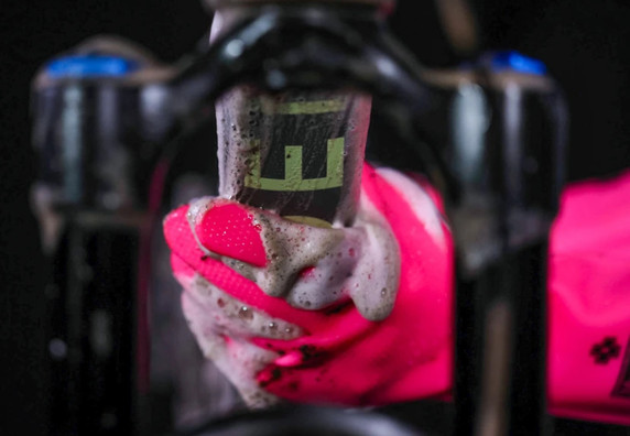 Muc-Off Deep Scrubber Gloves Pink