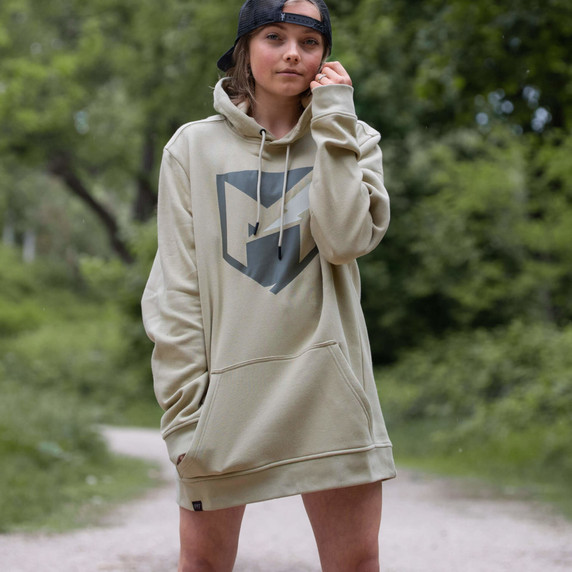 YT Mob Big Hoodie Olive Green