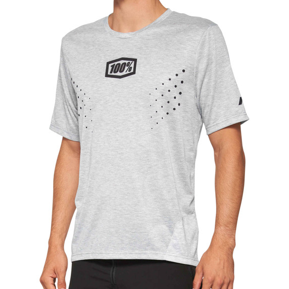 100% Airmatic Mesh SS MTB Jersey Grey