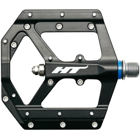 HT Components ME03 Alloy Black Flat Pedals