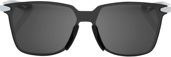 100% Legere Square Sunglasses Soft Tact Stone Grey (Black Mirror Lens)