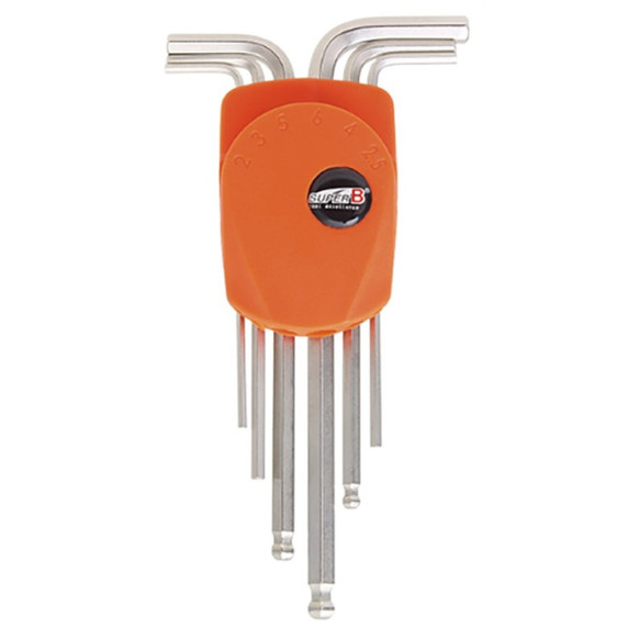 Super B 6-piece Hex Wrench Set 2/2.5/3/4/5/6mm