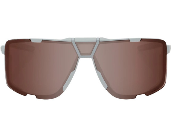 100% Eastcraft Sunglasses Soft Tact Cool Grey (HiPER Crimson Silver Mirror Lens)