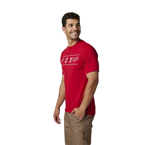 Fox Pinnacle SS Tech Tee Flame Red